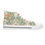 Thumbnail: Chinoiserie Chic Pattern Women's High Top Sneakers