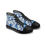 Thumbnail: Azure Paisley Chinoiserie Women's High Top Sneakers