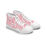 Thumbnail: Rose & Ribbon Toile Women's High Top Sneakers