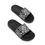 Thumbnail: Ivory & Noir Damask Women's Slide Sandals