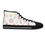 Thumbnail: Whimsical Leaf Pattern Women's High Top Sneakers