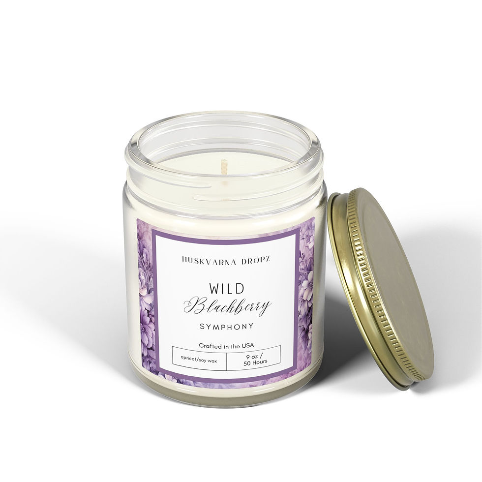 Thumbnail: Wild Blackberry Symphony, Scented Candle (4oz, 9oz)