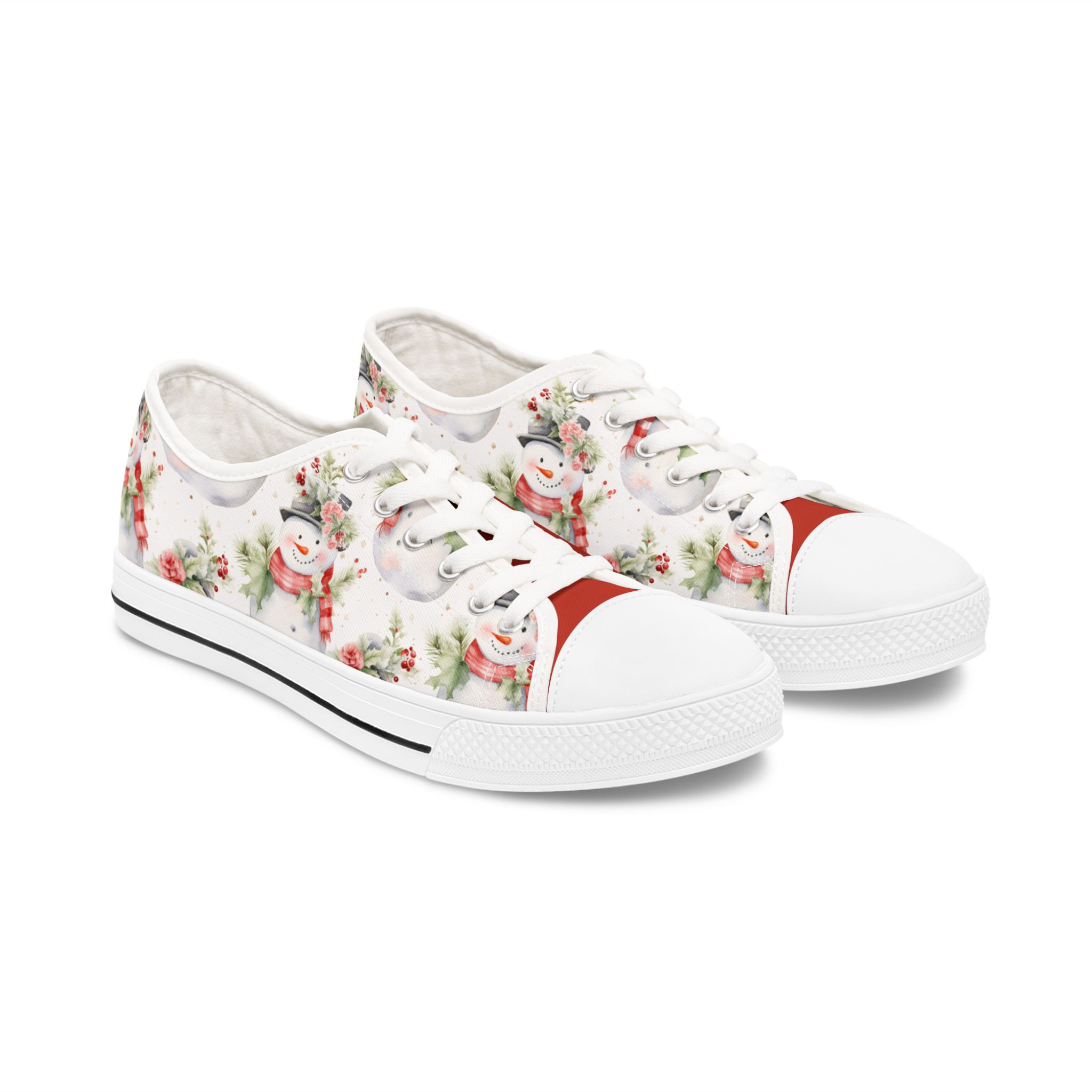 Snowman Women's Low Top Sneakers