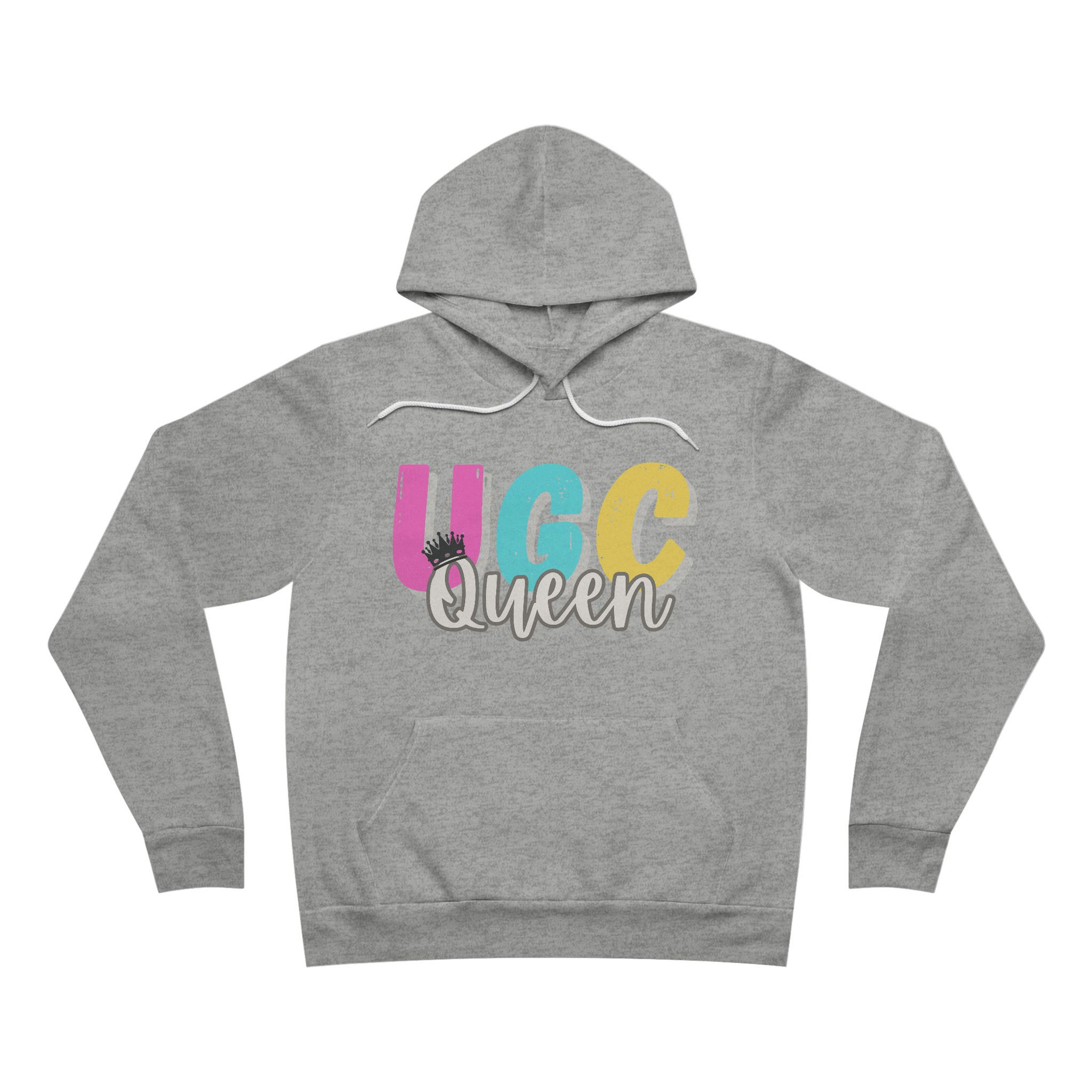 UGC Queen Unisex Sponge Fleece Pullover Hoodie