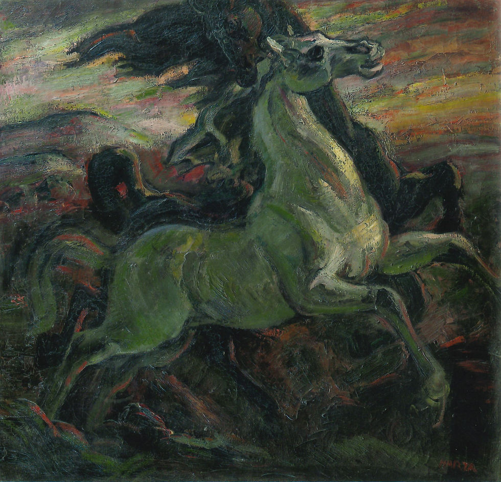 M-1922-25 Two Horses