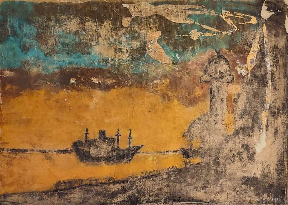 M-1907-8 Harbor Landscape