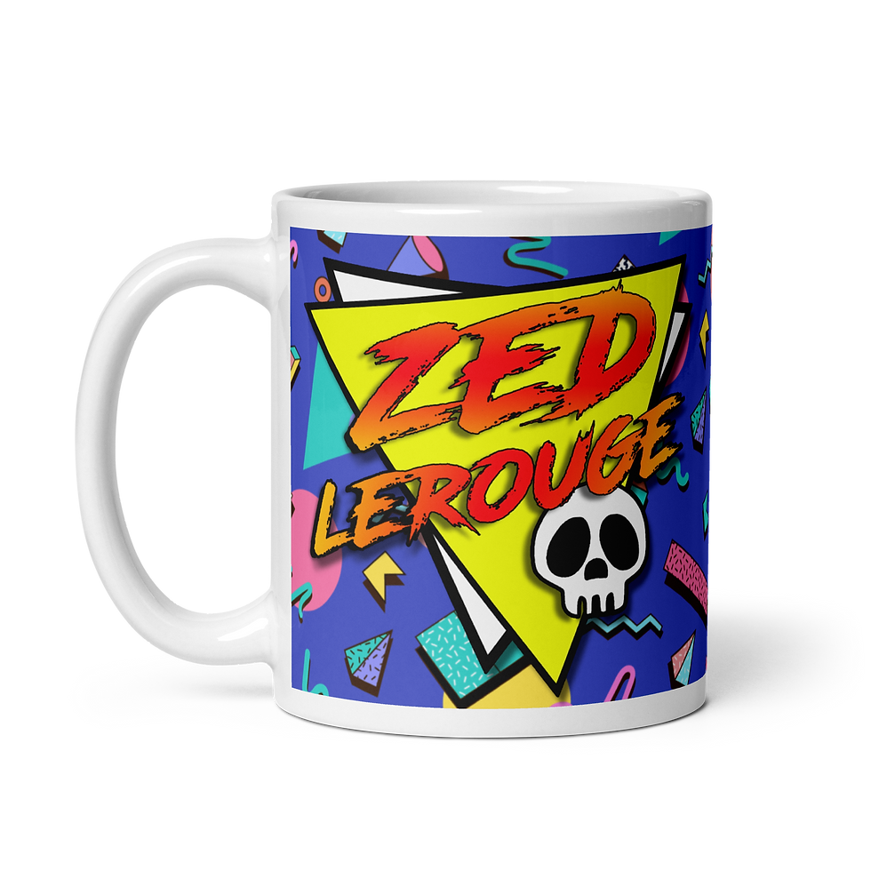 Miniature : Mug Zed LeRouge 80's 