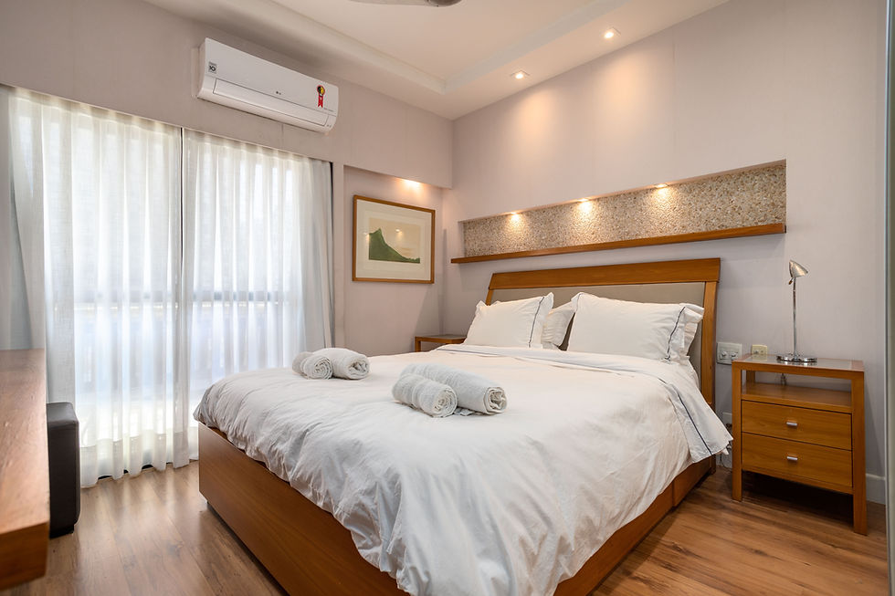 Miniatura: Curta Leblon 48: Flat com piscina, academia, hidro.