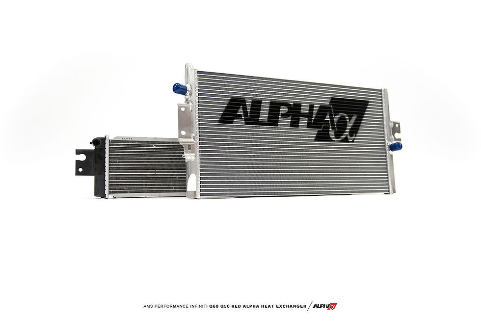 Thumbnail: Alpha Performance INFINITI Q50/Q60 Red Alpha Heat Exchanger