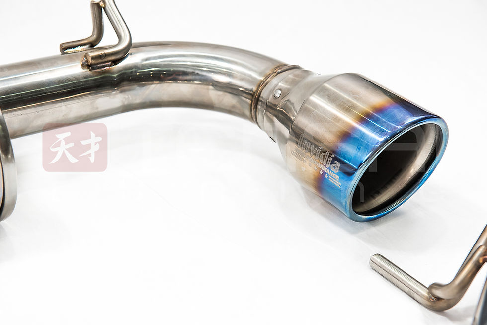 Thumbnail: Invidia 14+ VW Golf GTI Q300 Rolled Titanium Tip Cat-Back Exhaust