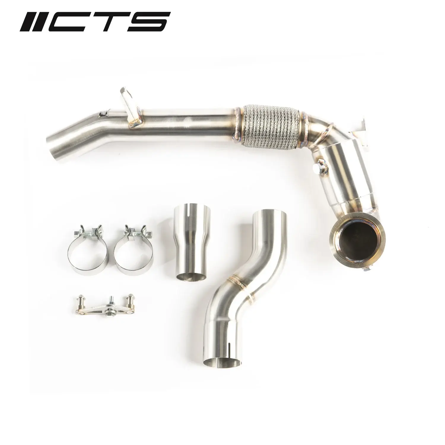 CTS Turbo EVO4 FWD High-Flow CAT MK8 VW GTI / 8Y Audi A3