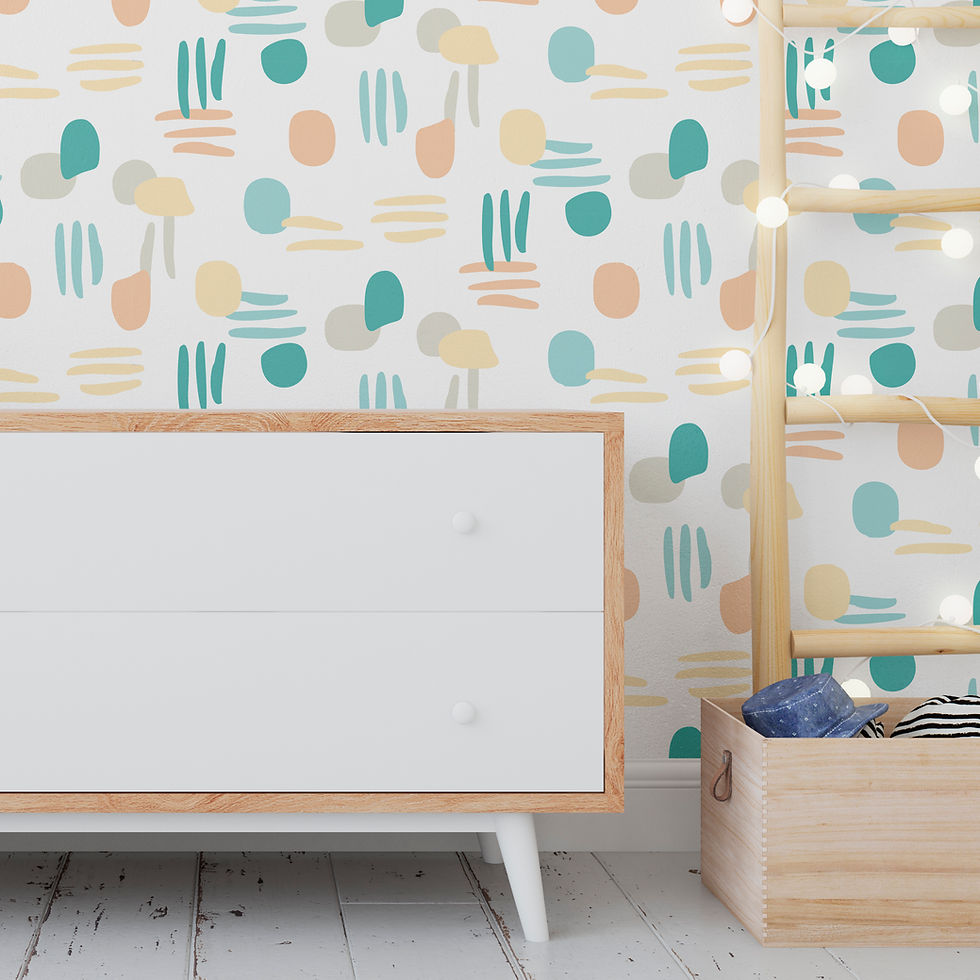 Miniatura: Papel de Parede Abstrato G