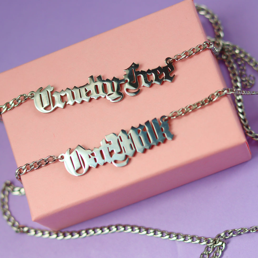 Thumbnail: Oat Milk Stainless Steel Necklace