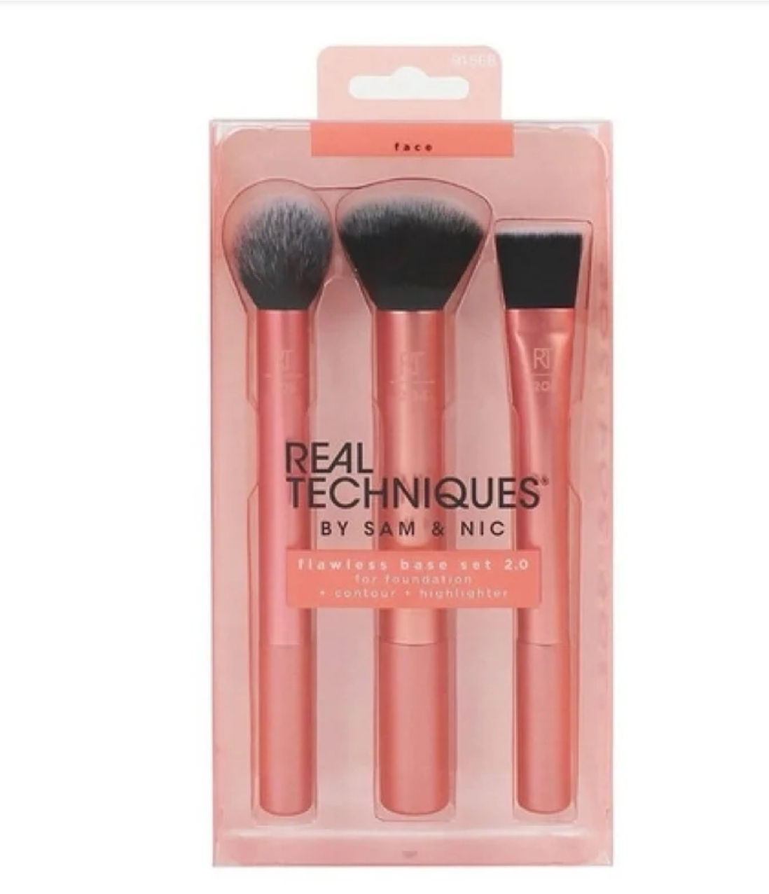 kit pinceis Real Techniques face 3 peças 91568