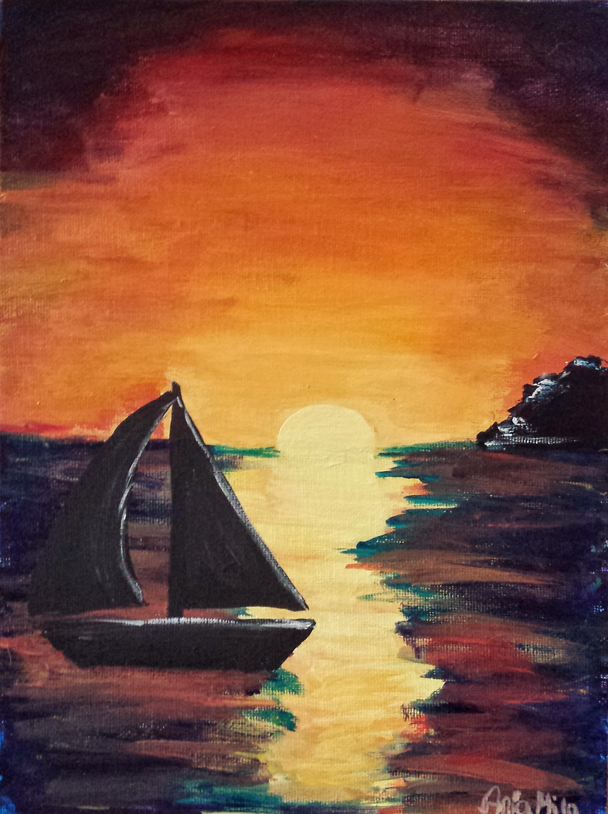 Sunset on the Bay