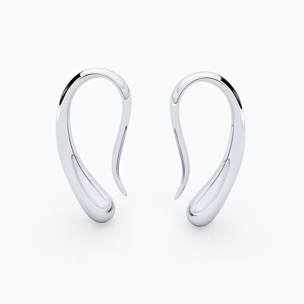 Aretes Miel de plata de Anna Sophia, fabricados con plata .925.