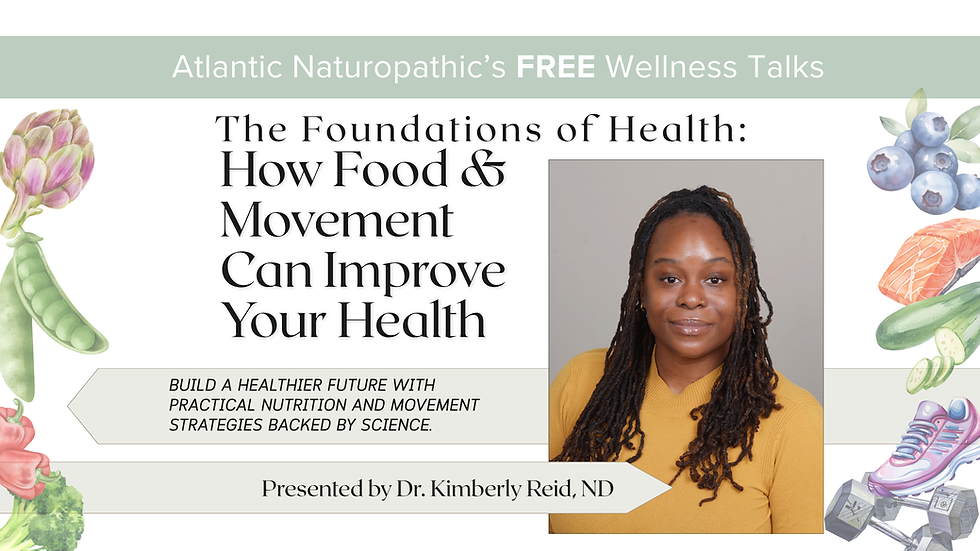 The Foundations of Health: How Food & Movement Can Improve Your Health