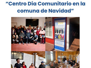 Inicio centro día en la comuna de Navidad