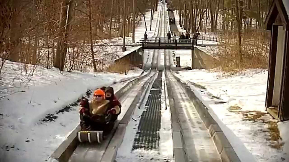 Cabin Campout & Tobogganing
