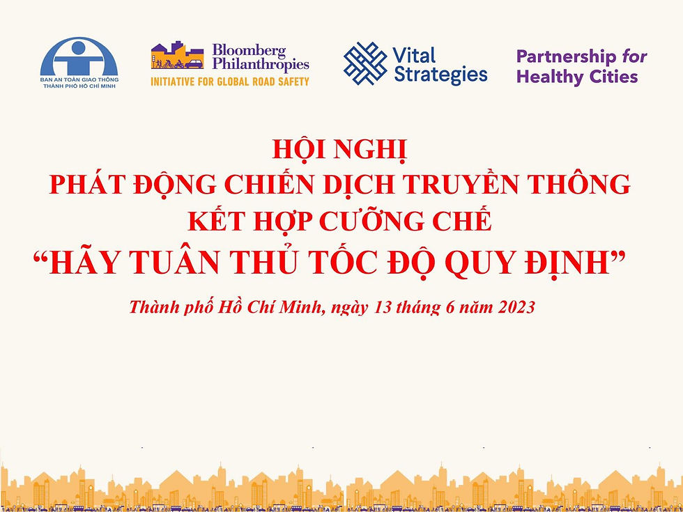 hoi nghi phat dong chien dich truyen thong Hay tuan thu toc do quy dinh