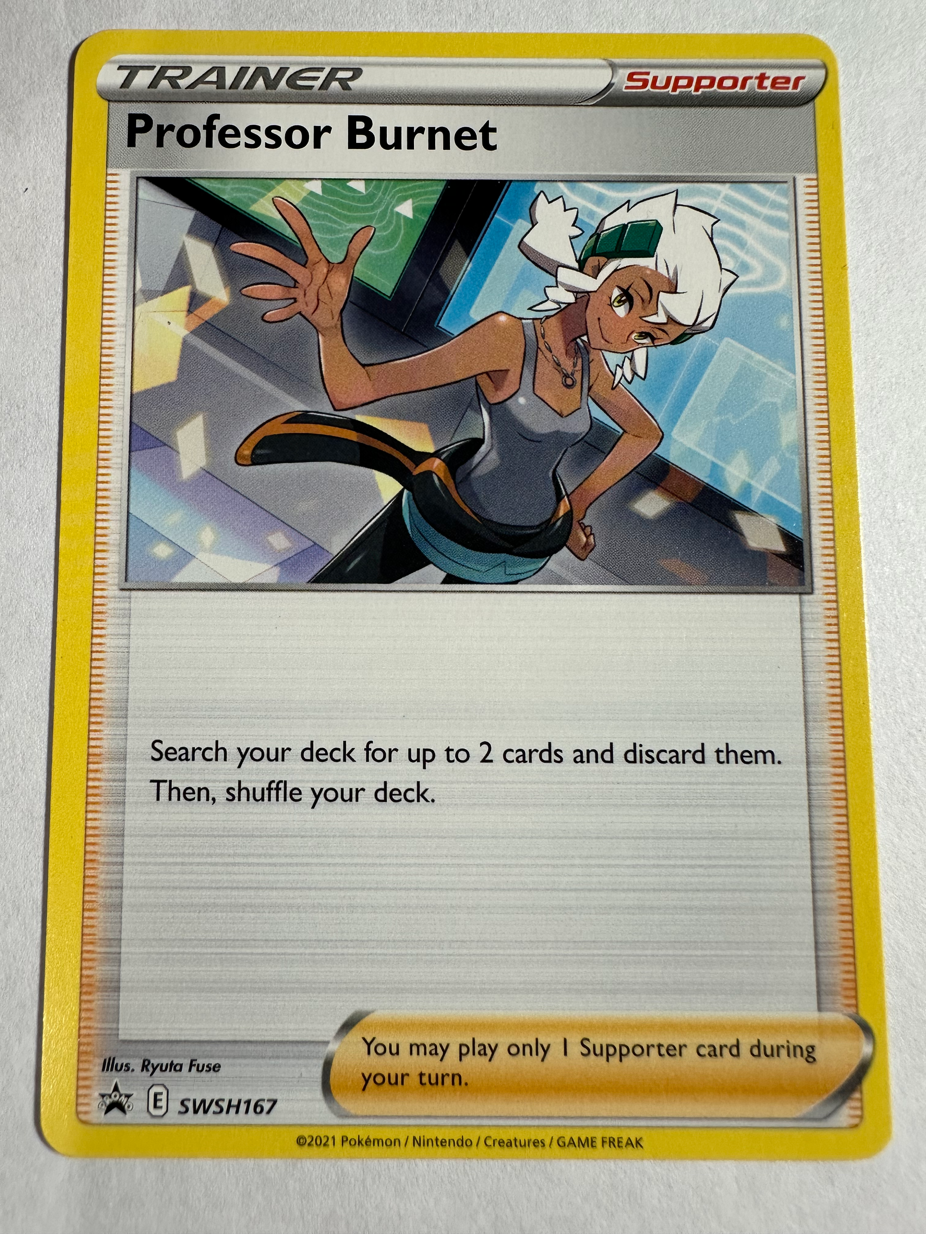 Promo 167 Professor Burnet 