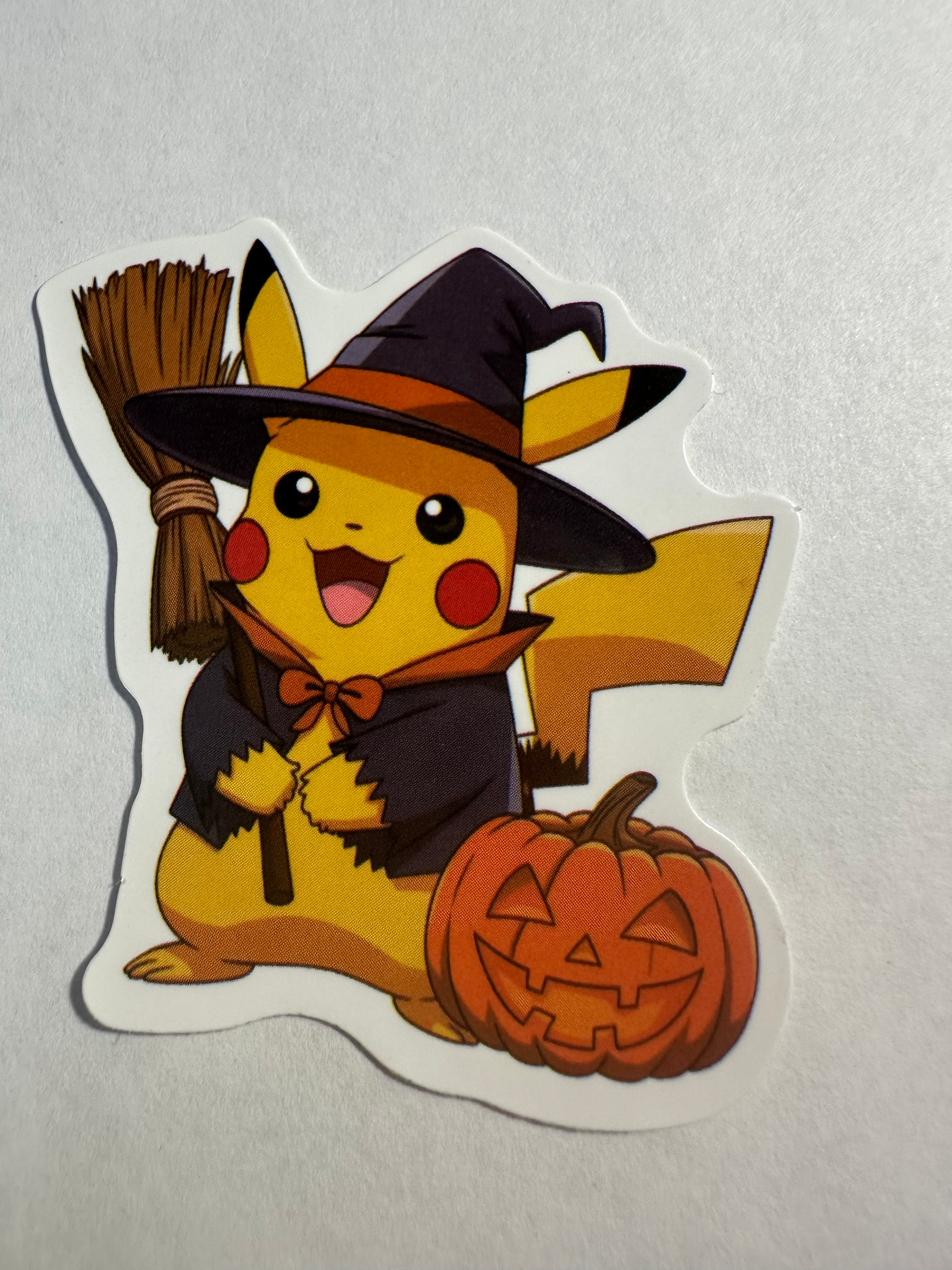 🎃 Sticker #12 – Pikachu Halloween Witch