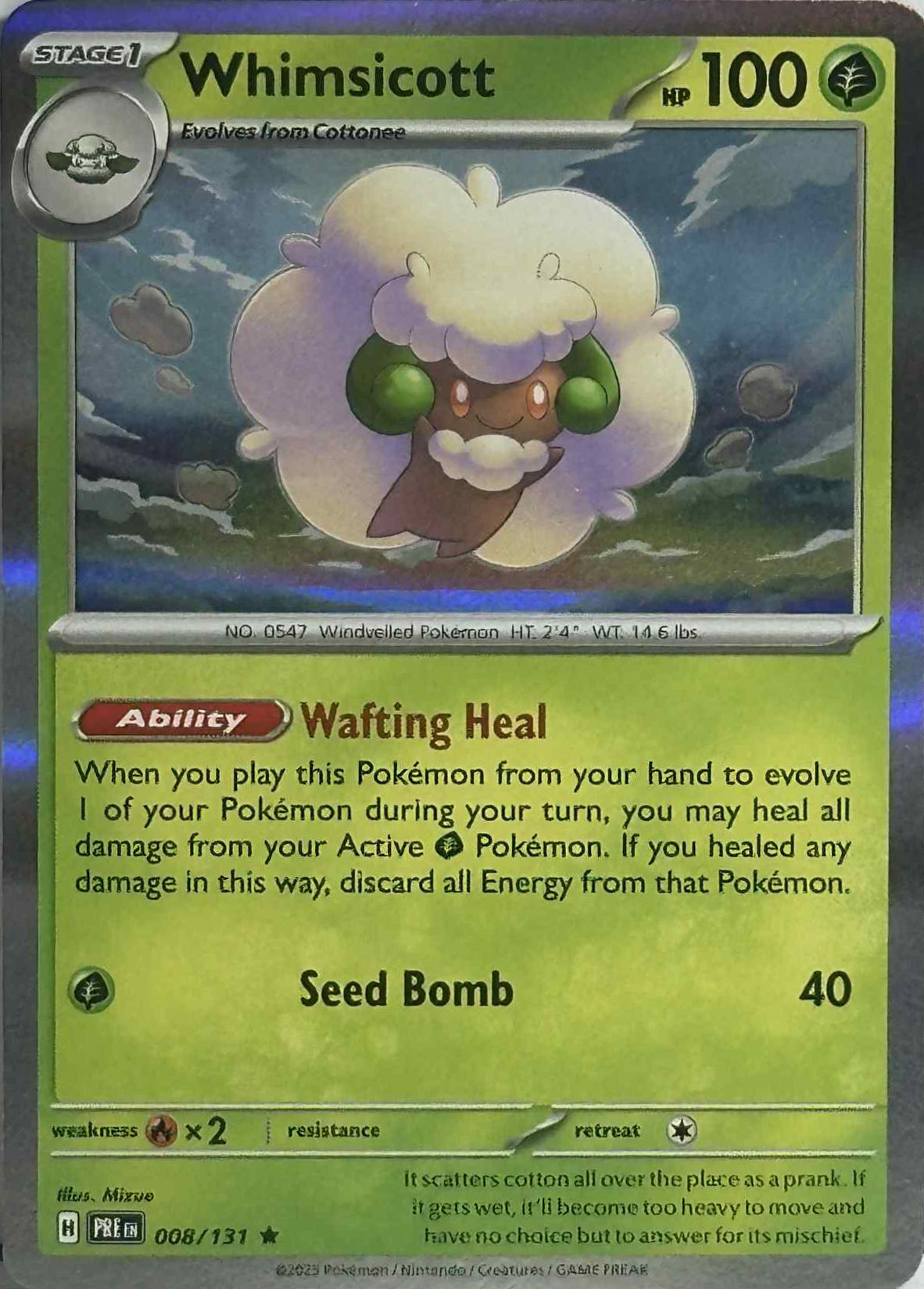 Whimsicott 8/131