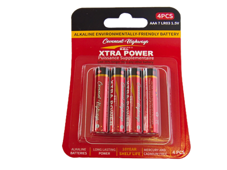 Regular AA Batteries (XTRA Power Alkaline)