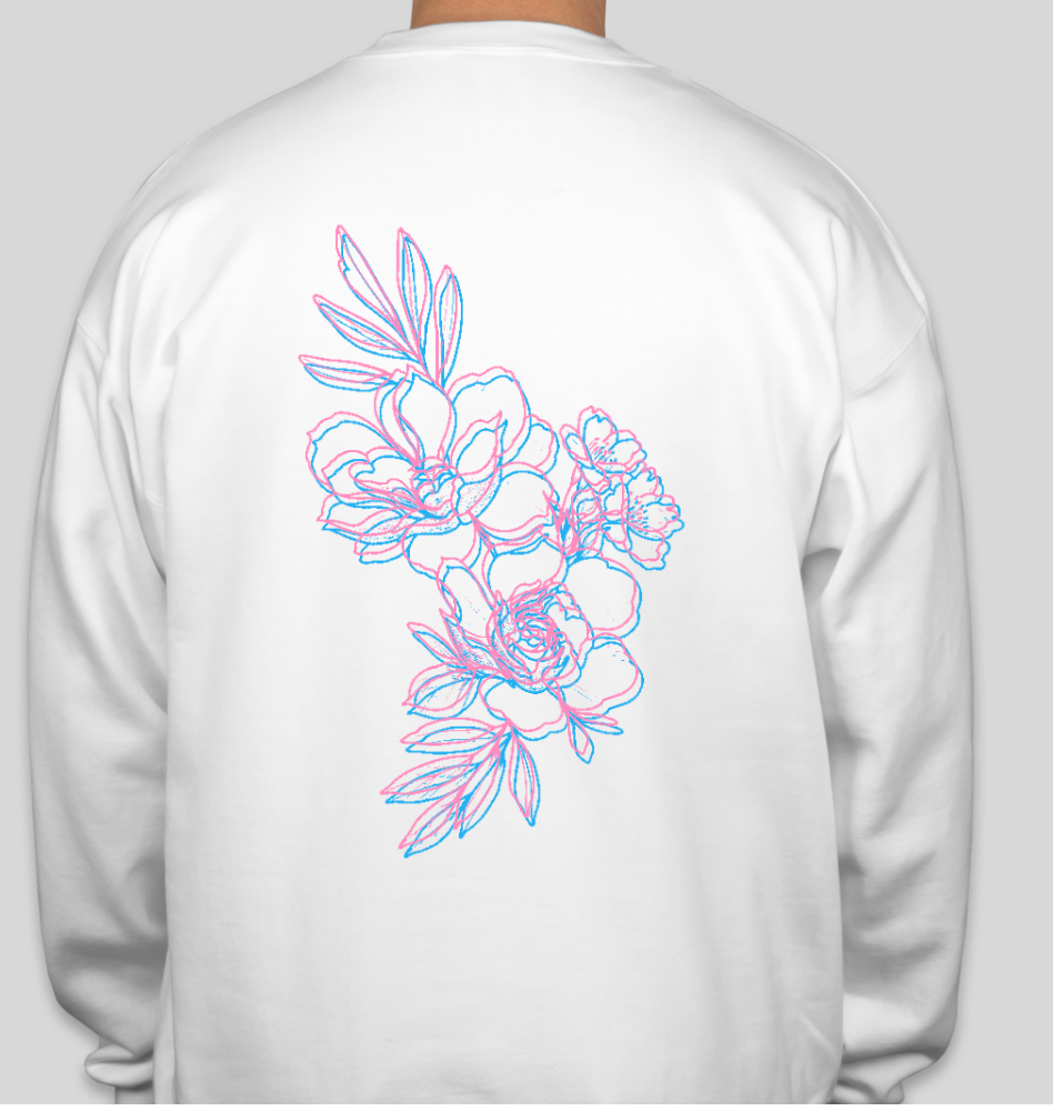 Thumbnail: Floral Back Sweatshirt