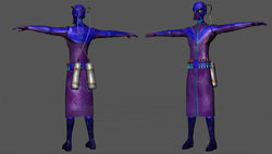 Texture for a game character
