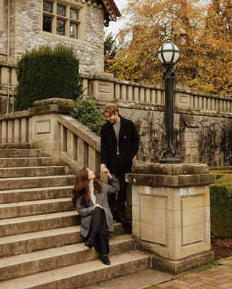 Elaine and Sam engagement photos at Hatley Castle in Victoria BC during their engagement session