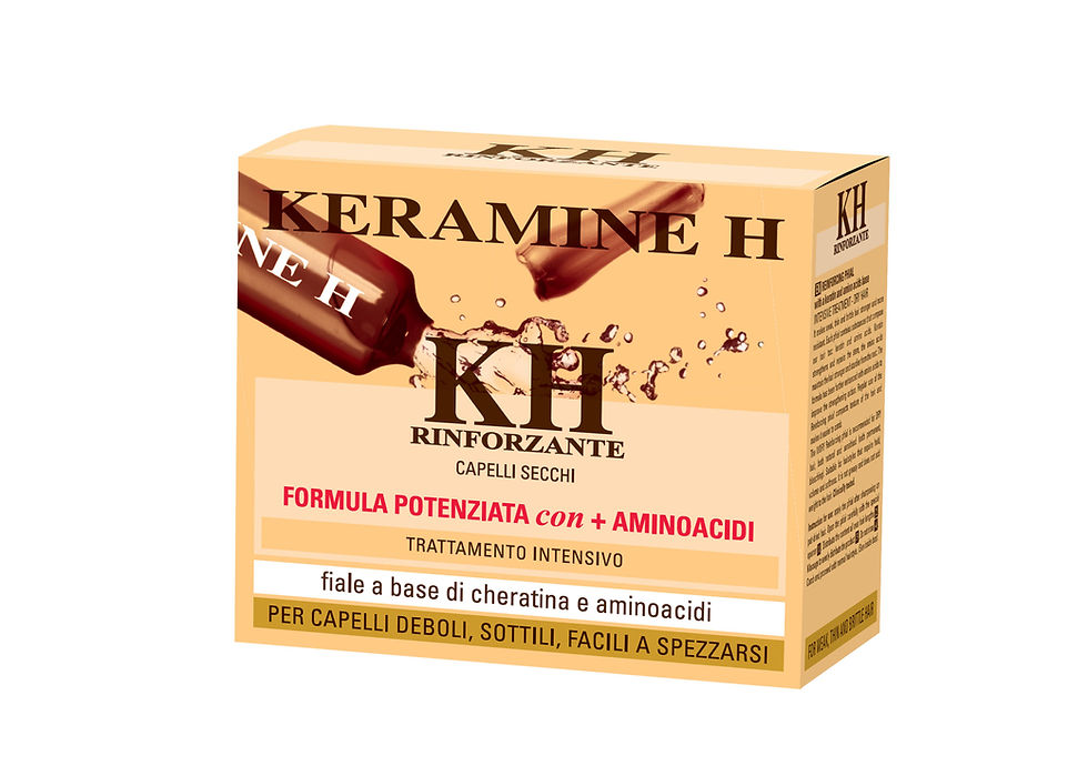 Ampulë forcuese për flokë të thatë | Keramine H