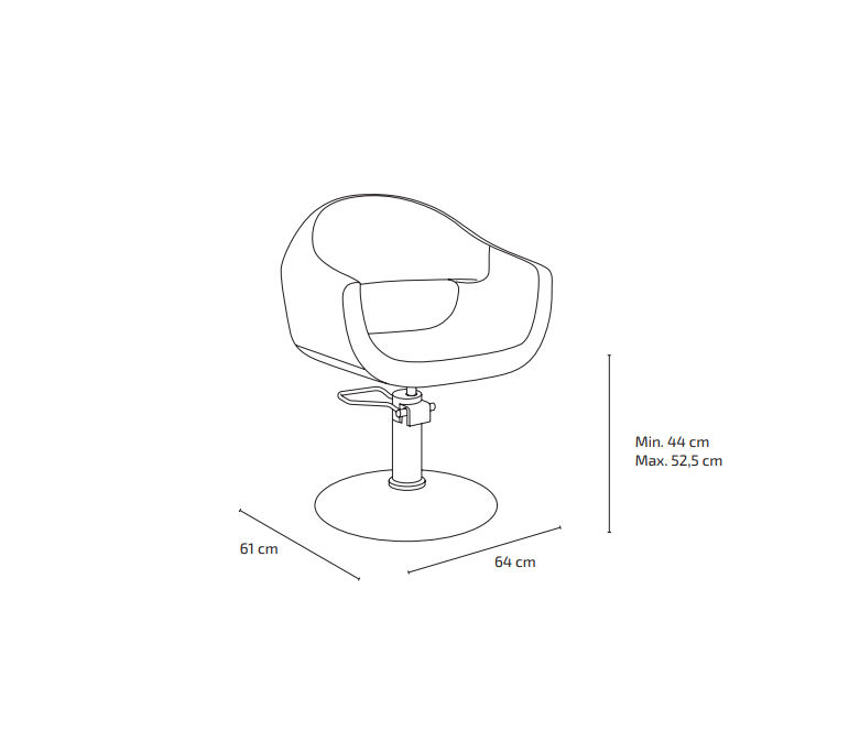 Thumbnail: Cindy Styling Chair | Mirplay