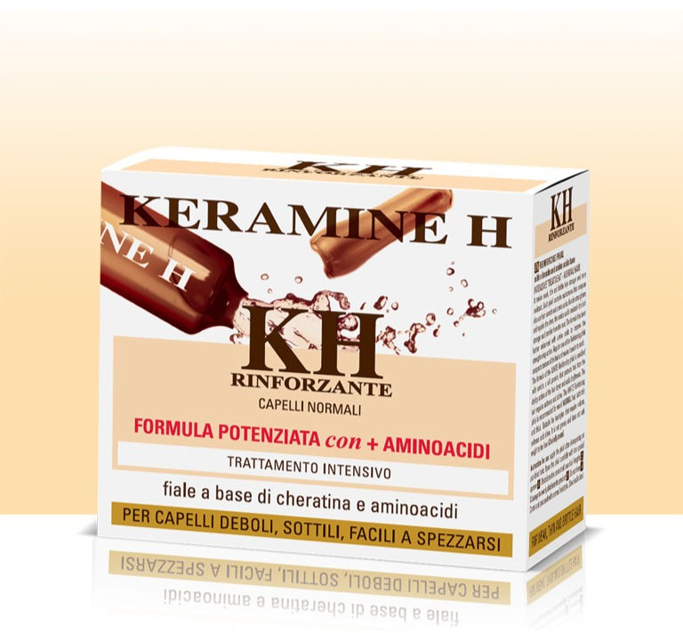 Ampulë forcuese e bazuar në keratin dhe aminoacide | Keramine H