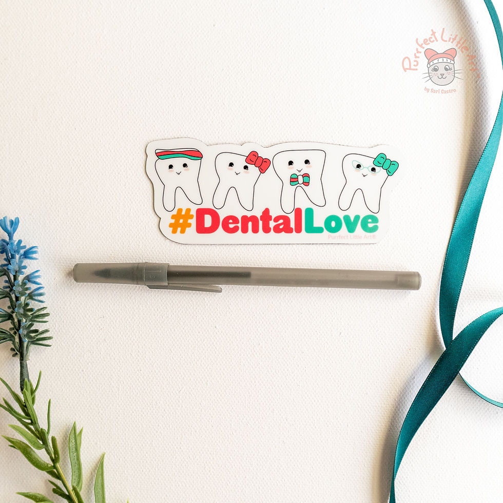 Thumbnail: #DentalLove Fridge Magnet