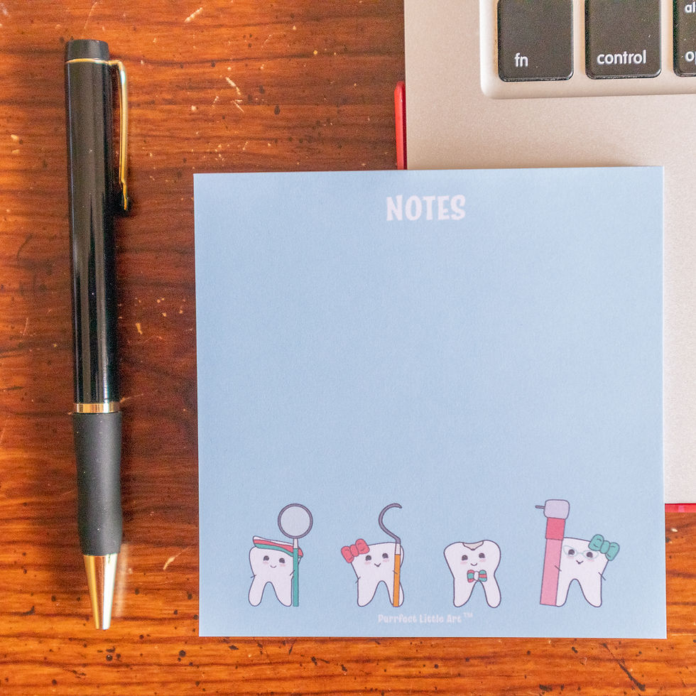 Thumbnail: Dental Tools Personalized Notepad
