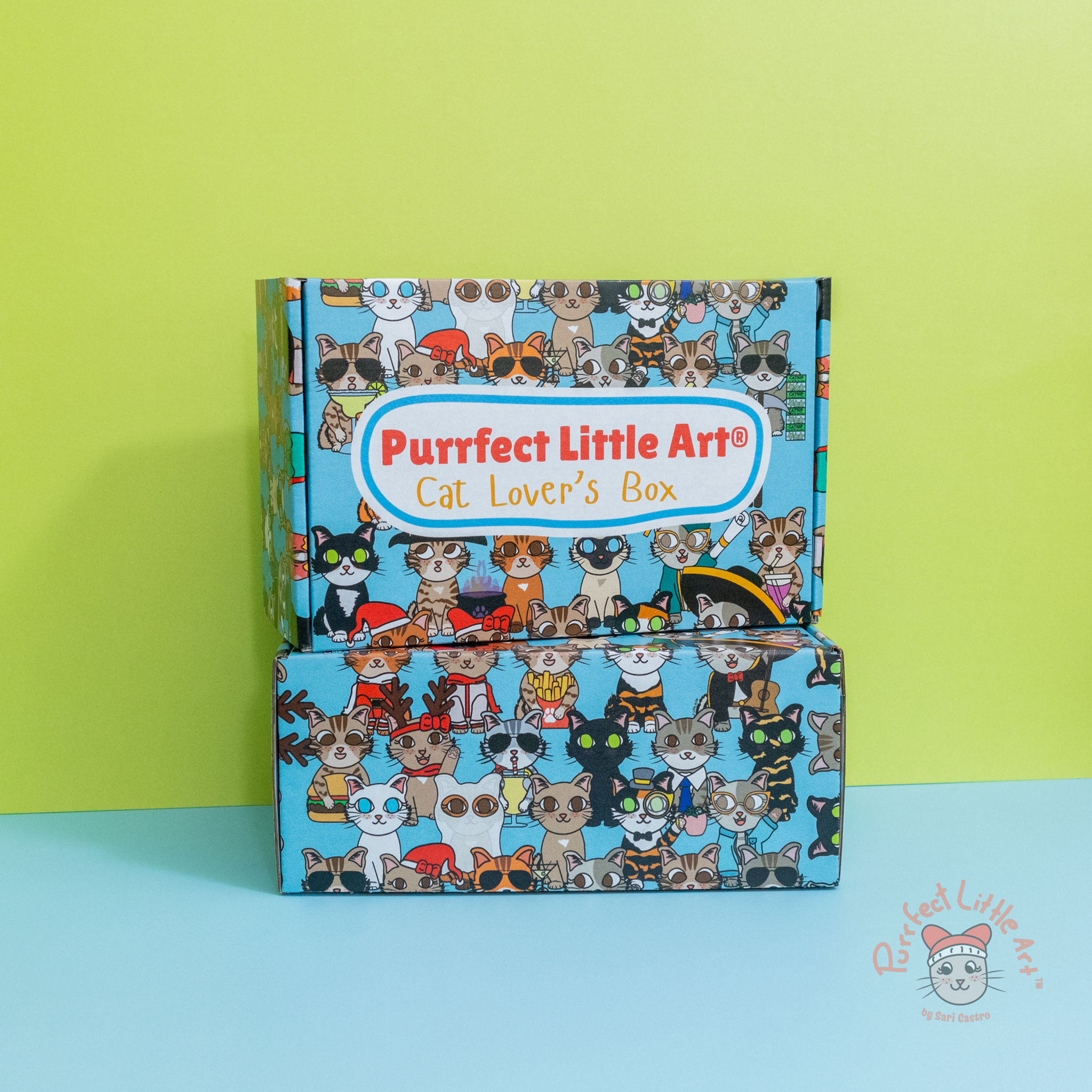Purrfect Little Art Cat Lover's Subscription Box