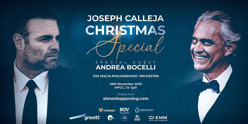 Joseph Calleja Christmas Special with Andrea Bocelli