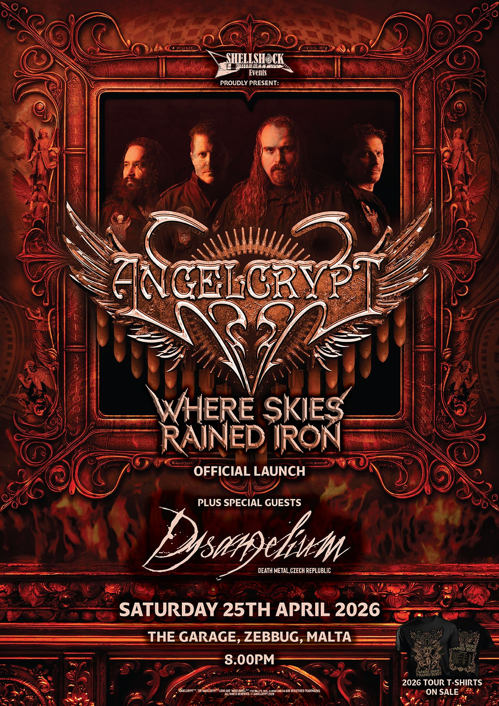 Angelcrypt's Where Skies Rained Iron - Official Launch