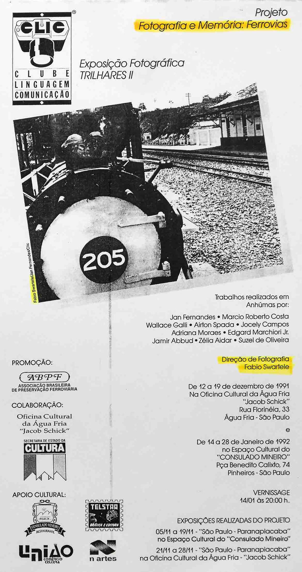 direção de fotografia