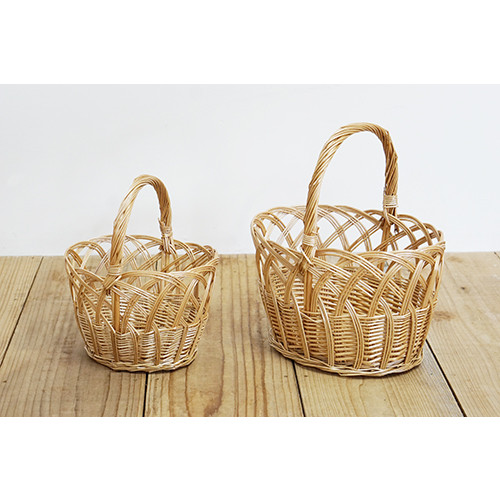 10893 ウィッカーバスケット セット2 | POSH LIVING CO.,LTD.