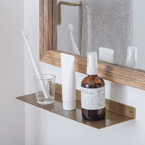 63973 シェルフL アンティークゴールド | POSH LIVING CO.,LTD.