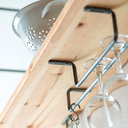KOMEKOMEページ 63730 アイアンルームバーM シルバー | POSH LIVING CO.,LTD.