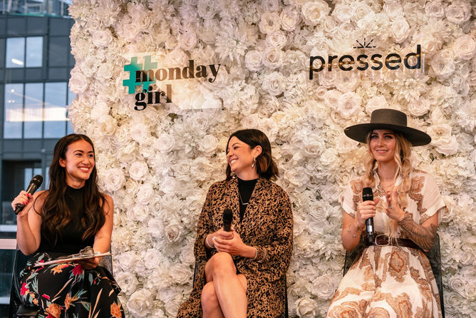 Monday Girl and Pressed