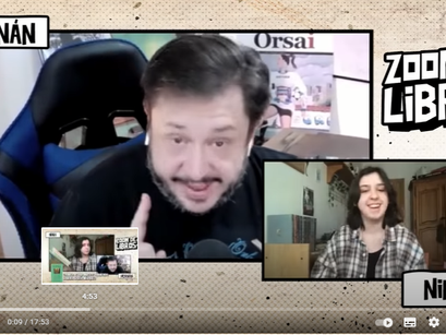 Libros en las redes: Zoom de libros (episodio 1)