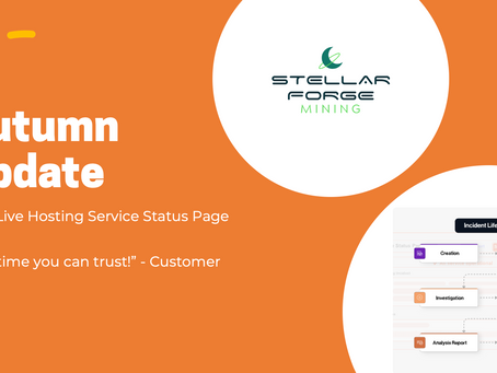 Service Update : Enhanced Monitoring with Freshstatus for Mining Data Center Customers