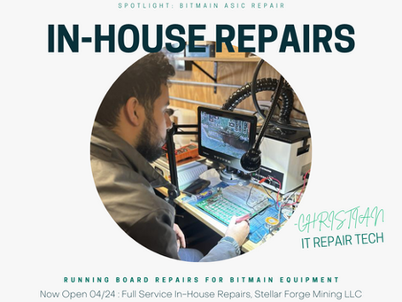 Repair Center : Internal Repairs Update