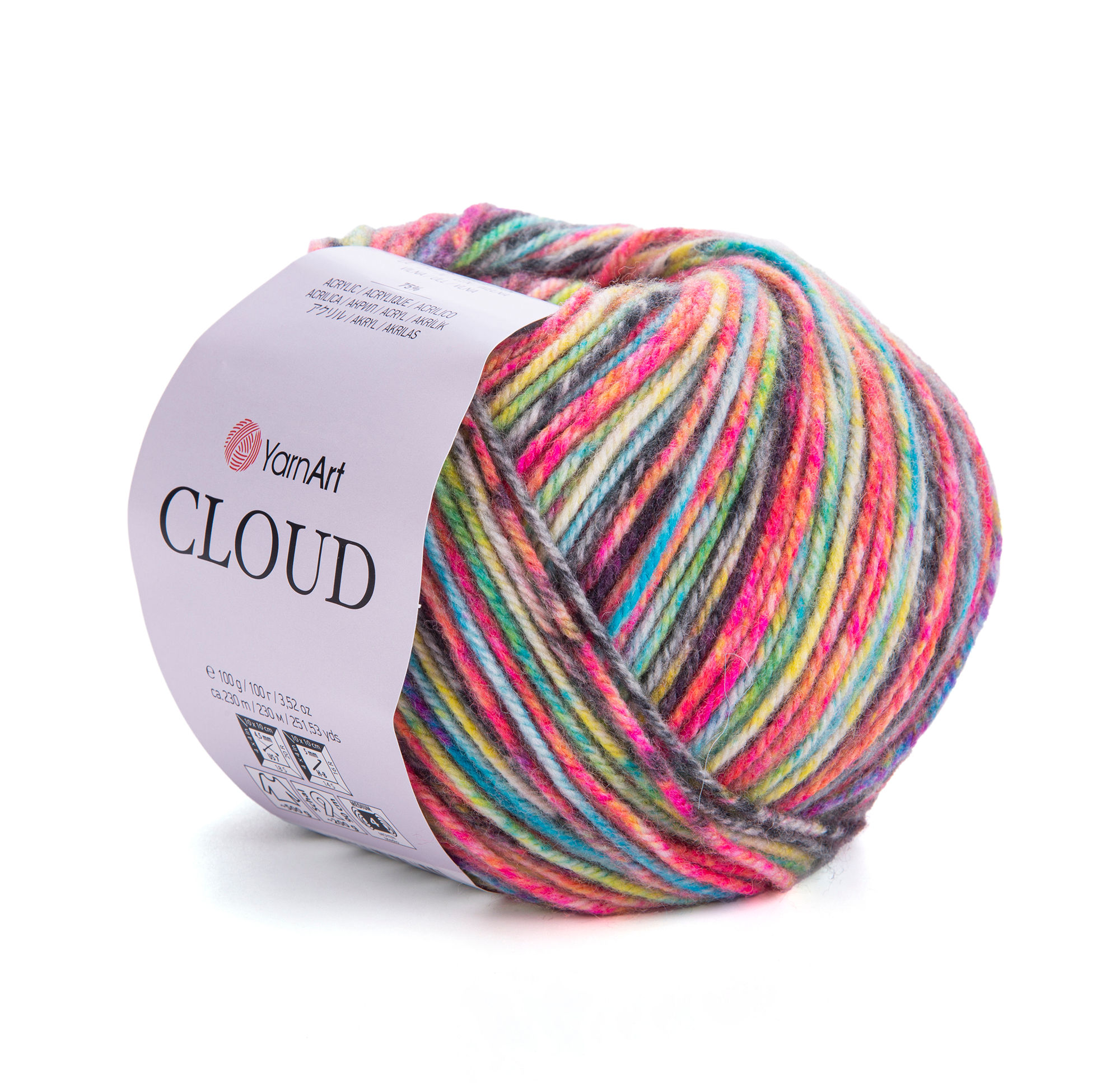 Пряжа Yarnart Cloud 9210