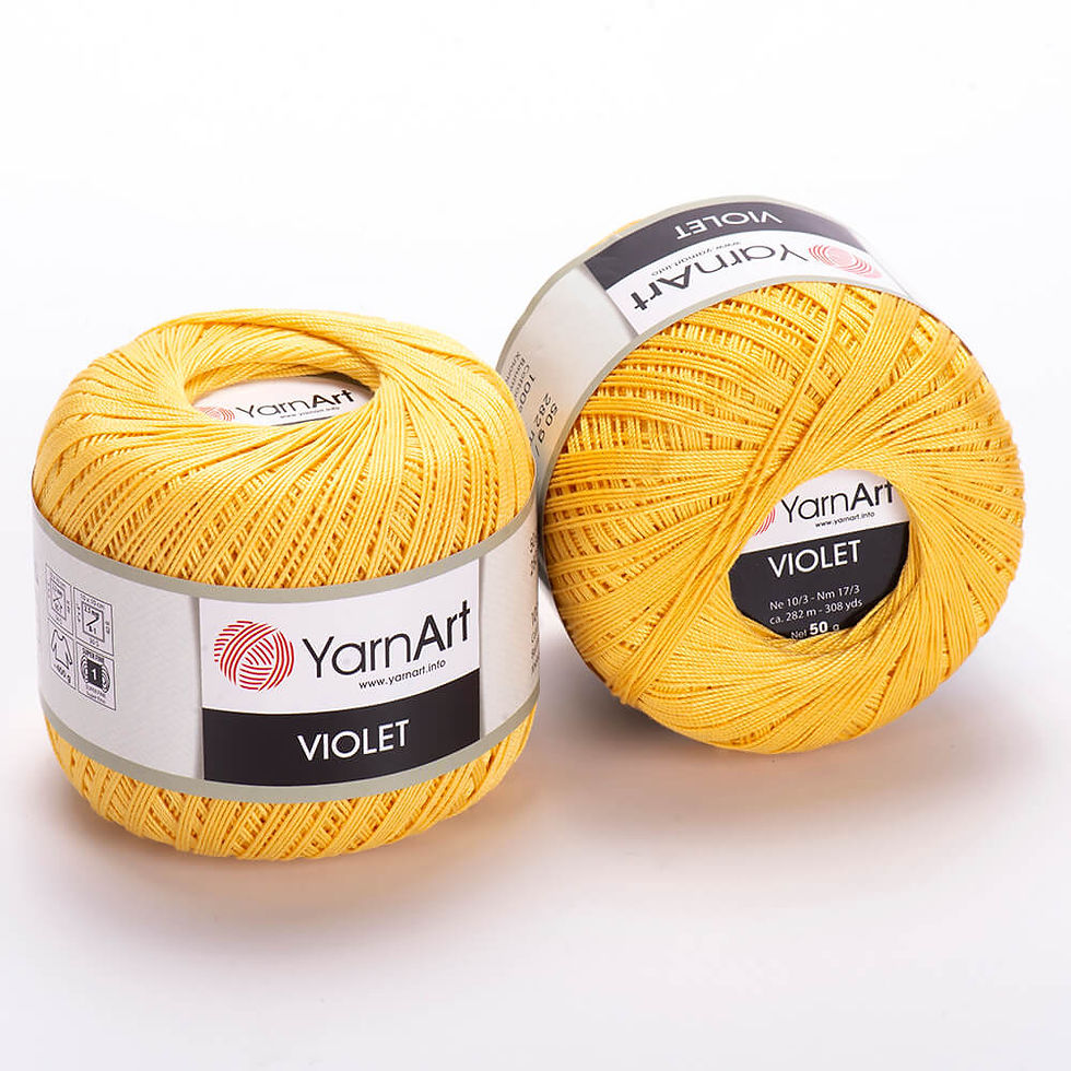 YarnArt Violet 4653 Жовтий (Ярнарт Віолет)