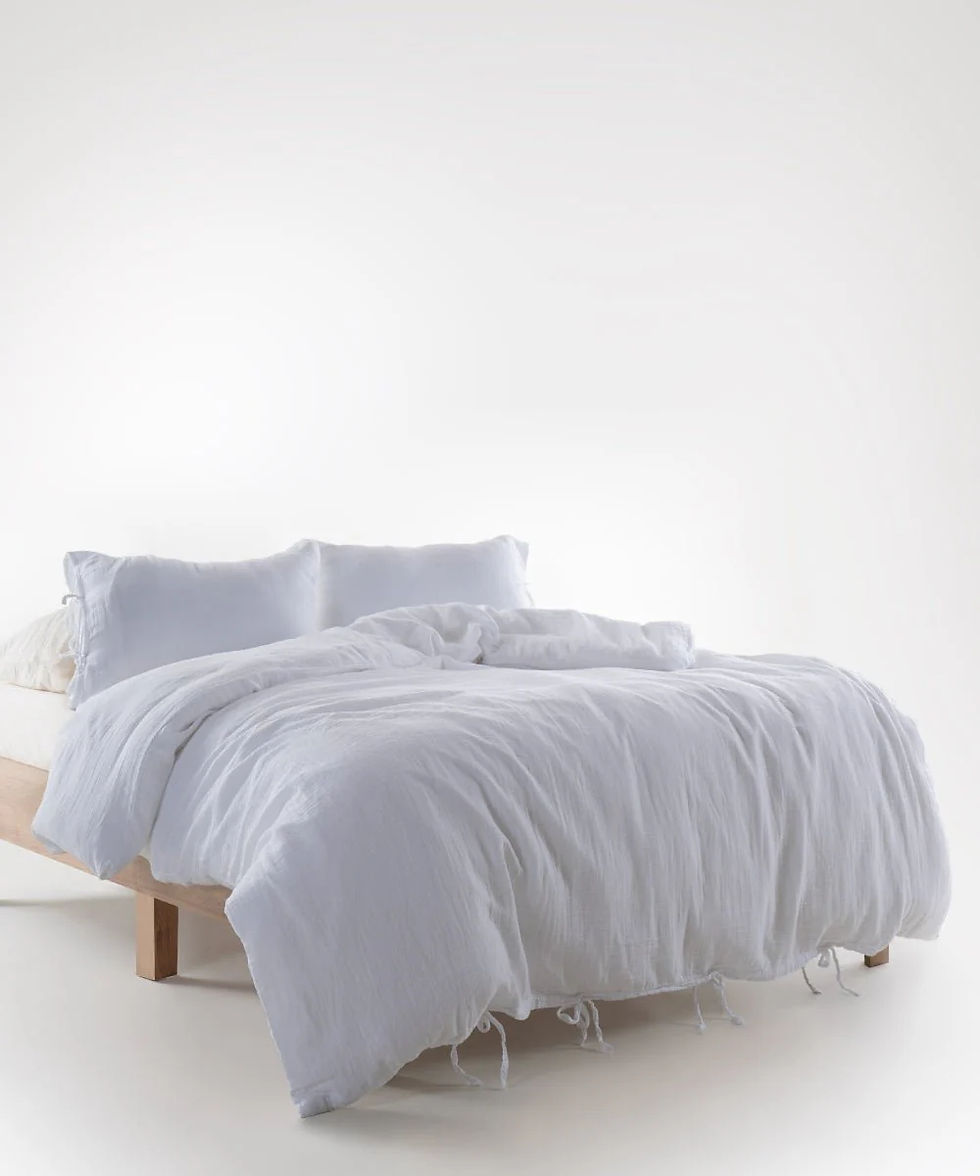 Комплект постільної білизни Limasso Esse Muslin 200 х 220 см Snow White